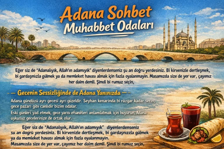 Adana Sohbet